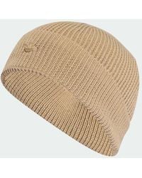 adidas Originals - Everyday Icons Beanie With Tonal Metal Trefoil - Lyst