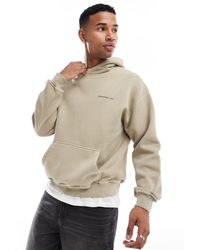 Abercrombie & Fitch - – zeitloser, übergroßer kapuzenpullover - Lyst