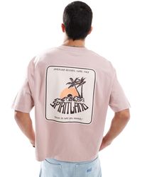 ASOS - Boxy Oversized T-Shirt With Palm Tree Graphic - Lyst