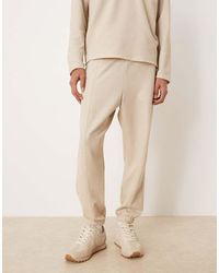 ASOS - Co-ord Pique Tapered jogger With Pin Tuck - Lyst