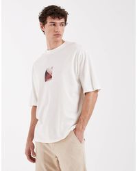 SELECTED - X Hotel Amour Heavyweight Oversized T-shirt With Front Print - Lyst