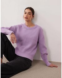 JJXX - Pull côtelé à col ras - Lyst