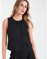 ONLY - High Neck Vest - Lyst