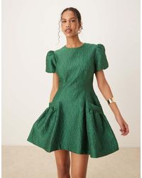 Sister Jane - Vestido Corto Con Patrón De Jacquard Trillium Dream De - Lyst