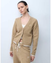 Nike - Knitted Cardigan - Lyst