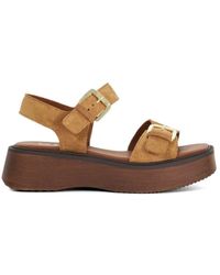 Dune - Luno Platform Sandals - Lyst