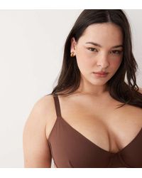 ASOS - Asos Design Curve Carla Smoothing Underwire Bra - Lyst