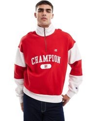 Champion - Rochester Collegiate Half Zip Sweatshirt - Lyst