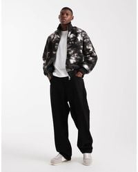Only & Sons - – oversize-jacke aus -weißem sherpafleece mit reißverschluss - Lyst