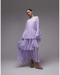 & Other Stories - – maxikleid aus chiffon - Lyst