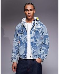 Aape By A Bathing Ape - Aape By A Bathing Ape Denim Trucker Jacket - Lyst