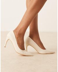 Glamorous - Pointed High Heeled Court Shoes - Lyst