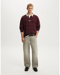 Cotton On - Box Fit Rugby Polo - Lyst