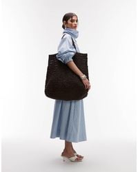 Mango - Premium Jumbo Raffia Tote Bag - Lyst