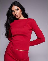 ASOS - Co-ord Fitted Top With Under Bust Seam Detail - Lyst