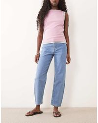 JJ Rebel - Kim Mom Fit Jeans - Lyst
