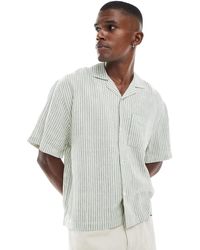 Cotton On - Linen Box Fit Short Sleeve Shirt - Lyst