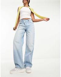 ASOS - Cross Front Dad Jeans - Lyst