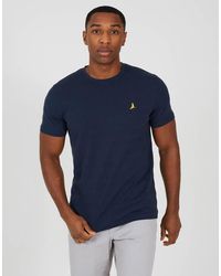 Brave Soul - Crew Neck Embroidered Badge T-Shirt - Lyst