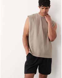 ASOS - Geplooide Oversized Jersey Short - Lyst