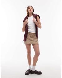 Tommy Hilfiger - – knapp geschnittener minirock aus denim - Lyst