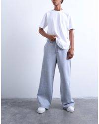 TOPMAN - baggy Leg Trackies - Lyst
