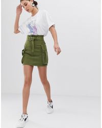 ASOS Jupe avec poches fonctionnelles - Vert