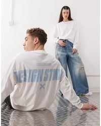 Collusion - Unisex Long Sleeve T-shirt With Back Print - Lyst