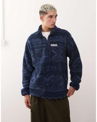 Columbia - rugged Ridge High Pile Half Zip Fleece - Lyst