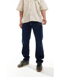 Another Influence - Washed Relaxed Straight Leg Jeans - Lyst