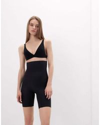 Intimissimi - Light Shaping High-Waisted Cotton Shorts - Lyst