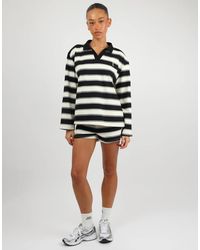 SIMMI - X Mia Khan Madrid Stripe Rugby Top - Lyst