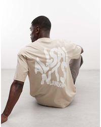 AllSaints - Orlando Logo T-shirt With Back Print - Lyst