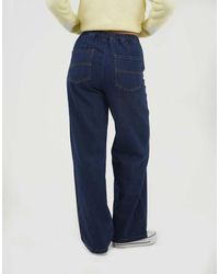 Brave Soul - Elasticated Waist Straight Leg Jean - Lyst