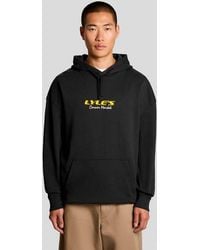 Lyle & Scott - Mid Layers Receipt Graphic Hoodie - Lyst