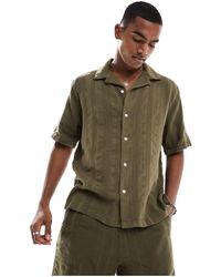 Abercrombie & Fitch - Camicia vestibilità comoda a maniche corte - Lyst