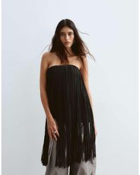ARRANGE - Fringed Bandeau Top - Lyst