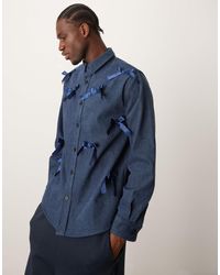 Sister Jane - Unisex Bow Embroidered Shirt - Lyst