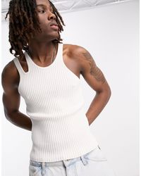 Collusion - Knitted Cut Out Vest - Lyst