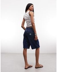 Carhartt - Pantalones Cortos Vaqueros Brandon De Corte Holgado En - Lyst