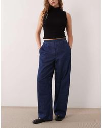 ARKET - Soft Denim Barrel Leag Jeans - Lyst