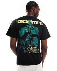 Reclaimed vintage Oversized Hoodie With Van Gogh Print in Black for Men Lyst UK