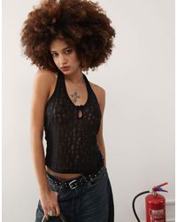 Collusion - Delicate Lace Halter Top - Lyst
