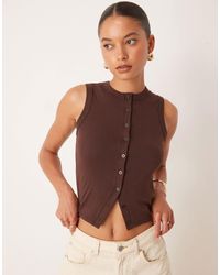 Cotton On - Charlie Button Front Tank - Lyst