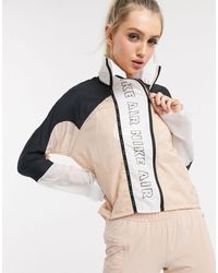 Nike – Air – Jacke mit Reißverschluss, - Natur