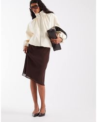 ASOS - Chiffon 90s Slip Skirt - Lyst