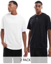 Jack & Jones - – 2er-pack oversize-t-shirts - Lyst