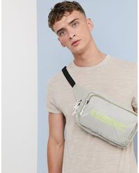 ASOS – Gürteltasche zum Umhängen - Natur