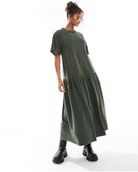 ASOS - – minikleid aus dickem cord - Lyst