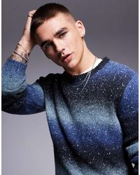 ASOS - Maglione A Righe Sfumate - Lyst